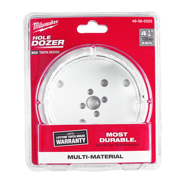 Milwaukee 108mm Hole Dozer Bi-Metal Holesaw