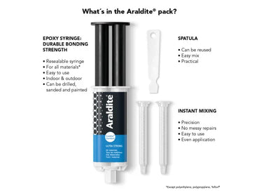 ARALDITE® Standard Syringe Epoxy Adhesive 24ml