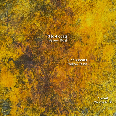 Dirty Down Water Soluble Paint – Yellow Rust Effect - 25ml