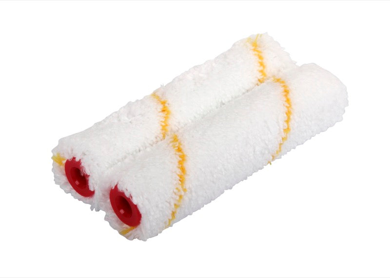 4" Short Pile Microfibre Mini Rollers - 10pk
