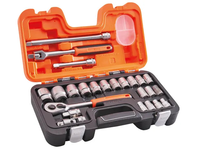Bahco 1/2in Drive Socket Set (24 Piece)