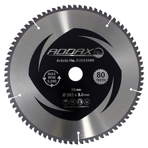 Timco TCT -5 Degree Aluminium Circular Saw Blades