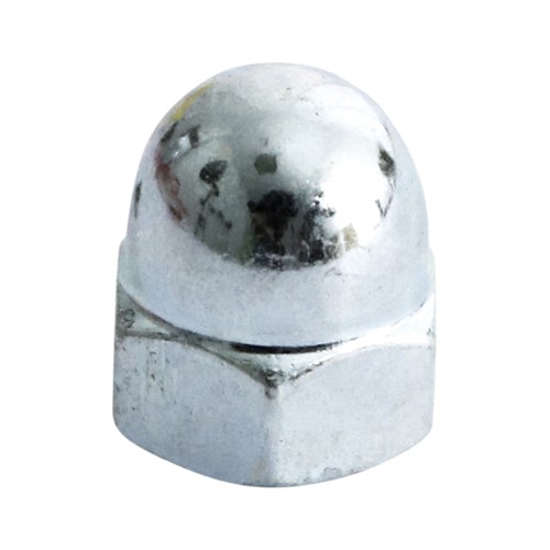 Dome Nut Zinc BZP (Din 1587) Class 6