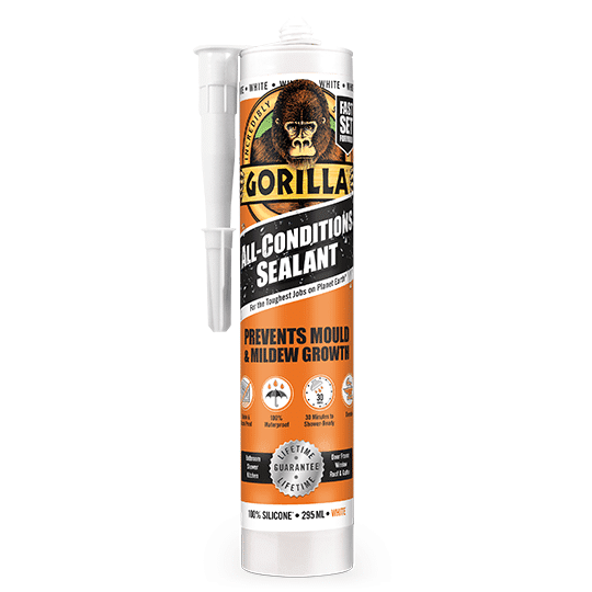 Gorilla White All Conditions Sealant 295ML