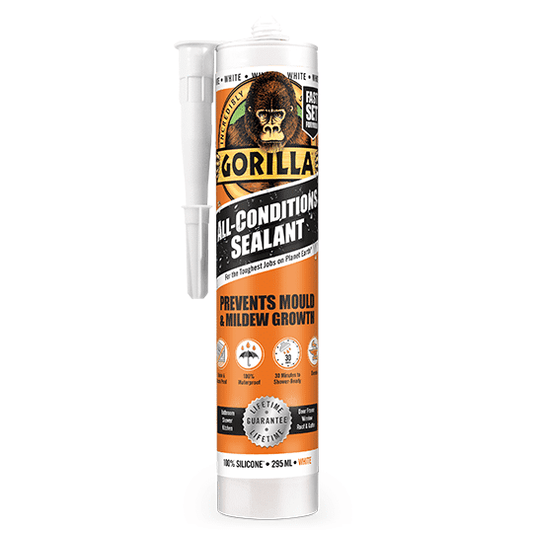 Gorilla White All Conditions Sealant 295ML