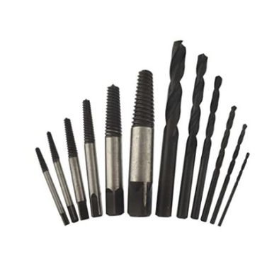 US PRO 12pc Screw and Bolt Extractor Set