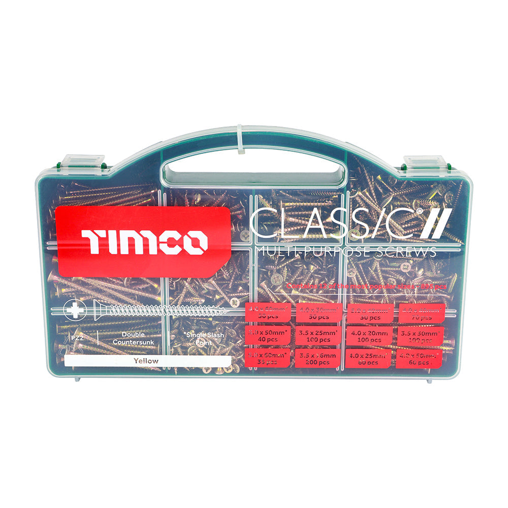 TIMCO Classic Multi-Purpose Screws – Mixed Tray
