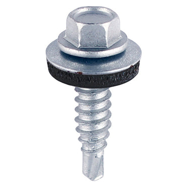 Bi-Metal Hex Stitching Screw with EPDM Washer