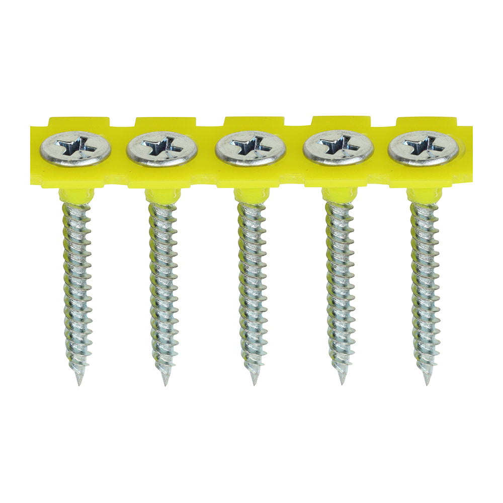 Timco Collated Drywall Screws - Coarse Thread - Black - PH - Bugle