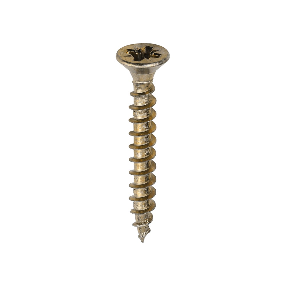 Solo Woodscrews / Chipboard Screws – PZ Double Countersunk Yellow