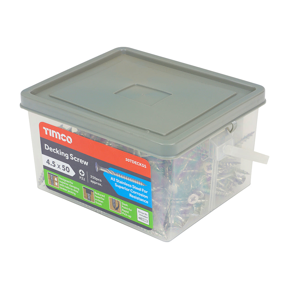 Decking Screw - Stainless Steel