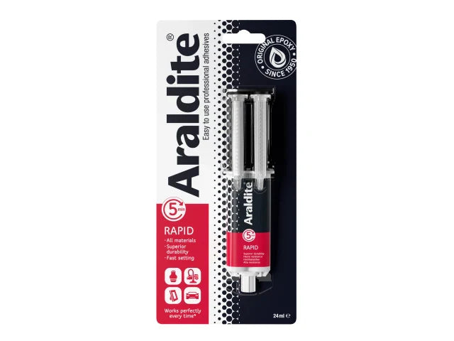 Araldite Rapid Epoxy Syringe 24ml