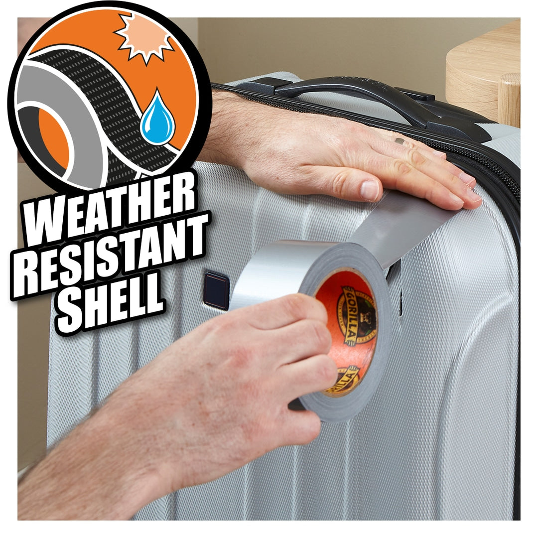 Gorilla Black Cloth Tape - 73mm x 27m