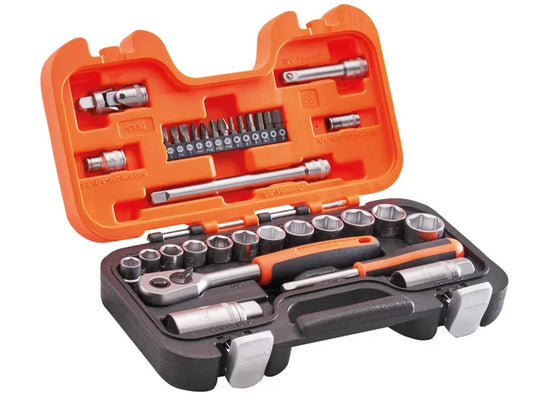 Bahco 3/8in Drive Socket Set (34PC)