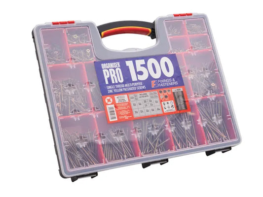 Forgefix 1500 Piece Multi-Purpose Screw Organiser
