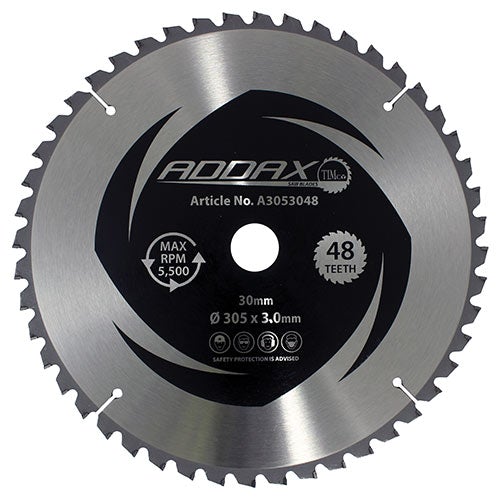 Timco TCT -5 Degree Aluminium Circular  Saw Blades
