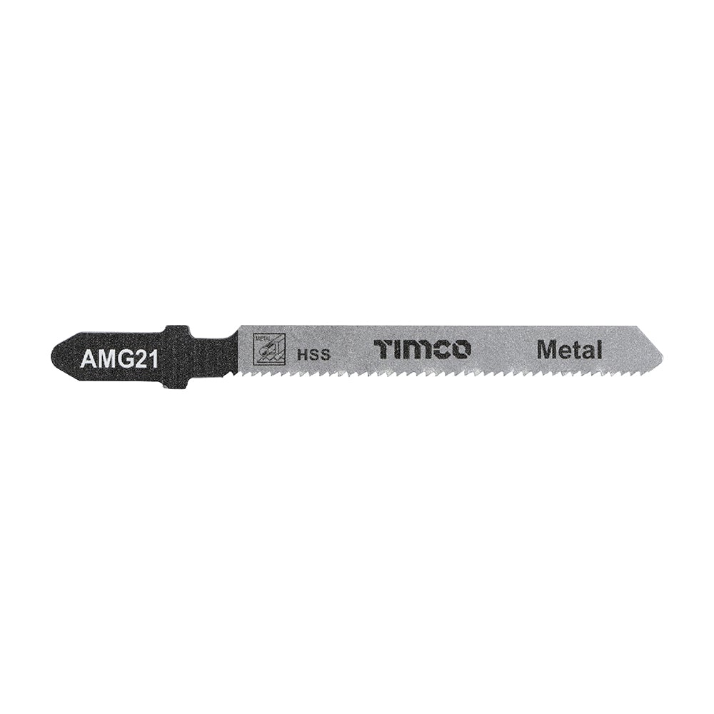 Timco Jigsaw Blades - Metal Cutting - HSS Blades