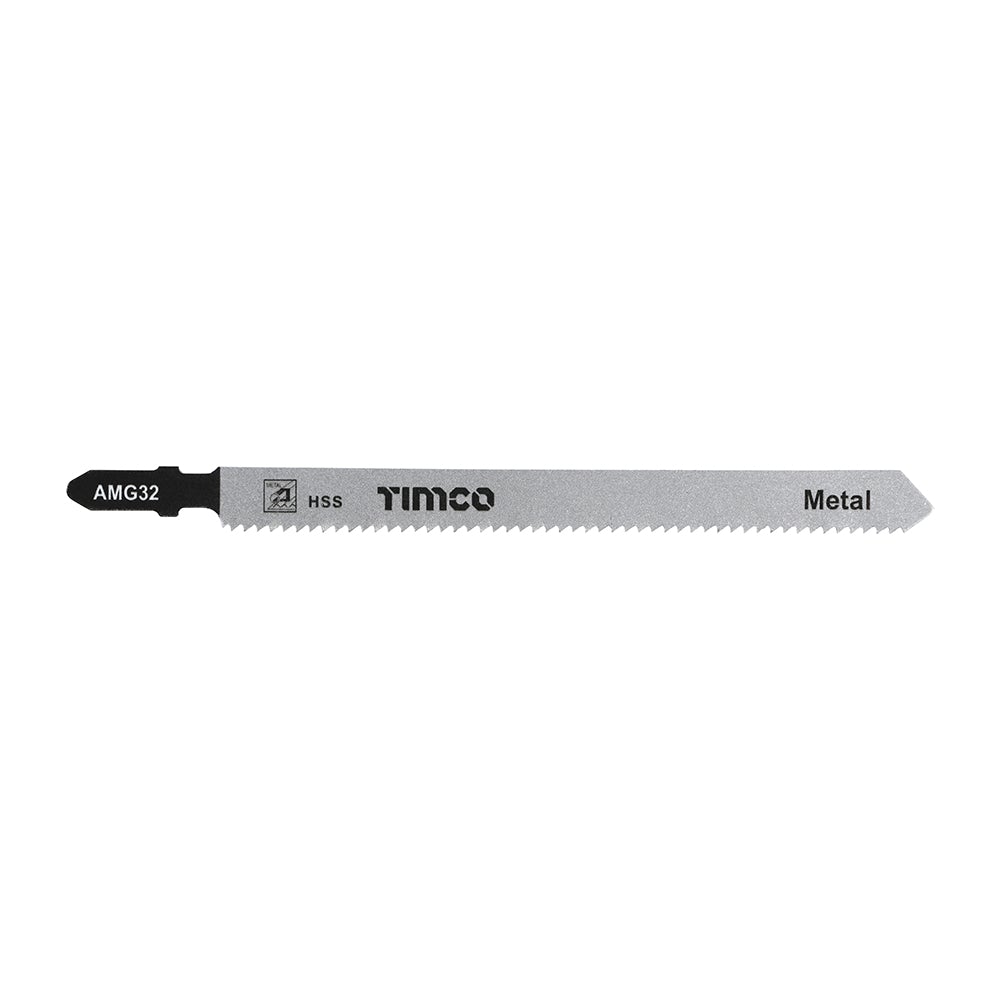 Timco Jigsaw Blades - Metal Cutting - HSS Blades