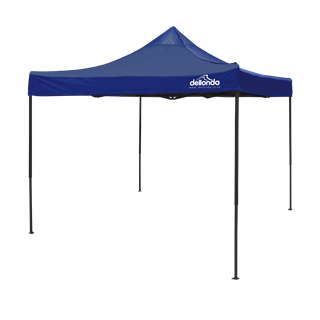 Dellonda Premium 3 x 3m Pop-Up Gazebo, PVC Coated, Water Resistant, Supplied with Carry Bag, Rope, Stakes & Weight Bags