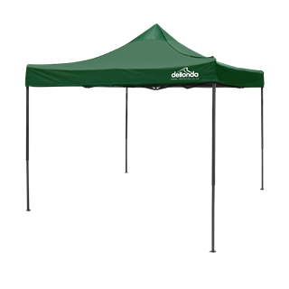 Dellonda Premium 3 x 3m Pop-Up Gazebo, PVC Coated, Water Resistant, Supplied with Carry Bag, Rope, Stakes & Weight Bags