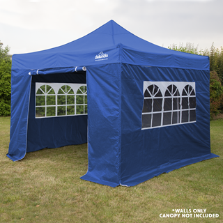 Dellonda Premium Gazebo/Marquee Side Walls/Doors/Windows, Fits 3 x 3m Models