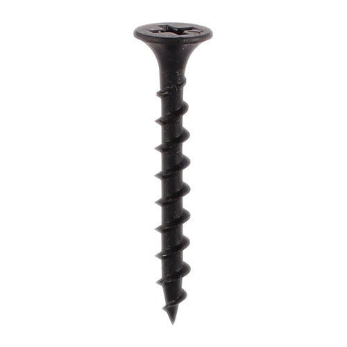 Drywall Metal Stud Plasterboard Screws - PH - Bugle - Fine Thread - Black / Grey Phosphate