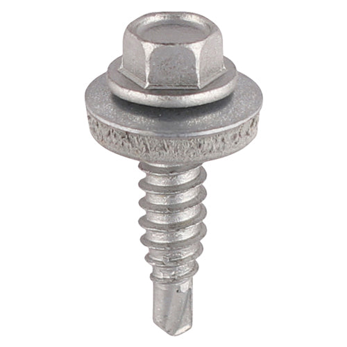 Bi-Metal Hex Stitching Screw with EPDM Washer