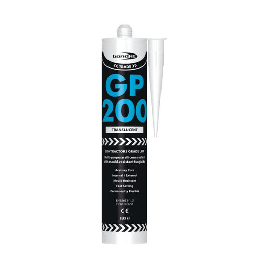 Bond it GP200 General Purpose Silicone - Translucent